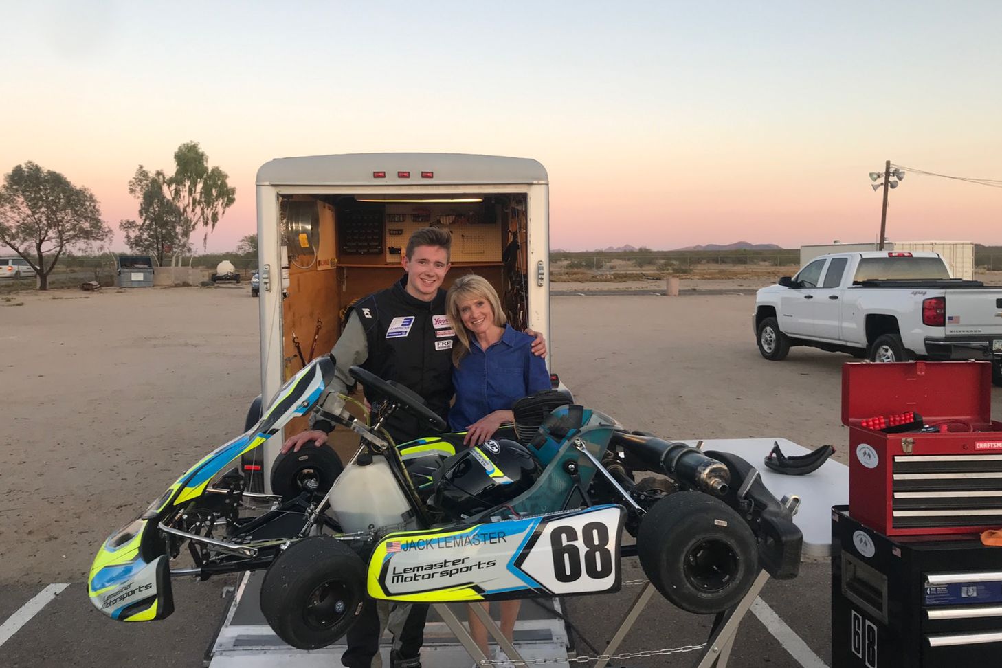 Techforce Go Kart Phoenix Kart Racing